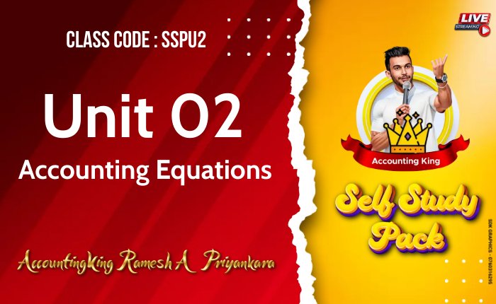 02. Accounting Equations