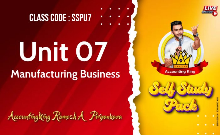 07. Manufacturing Business