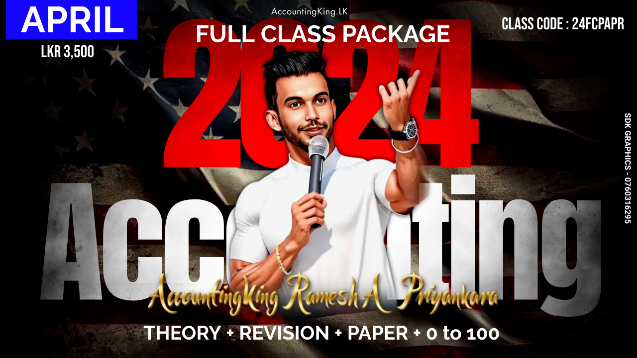 2024 AL Full Class Package (0 to 100 + Theory + Revision + Paper) – April