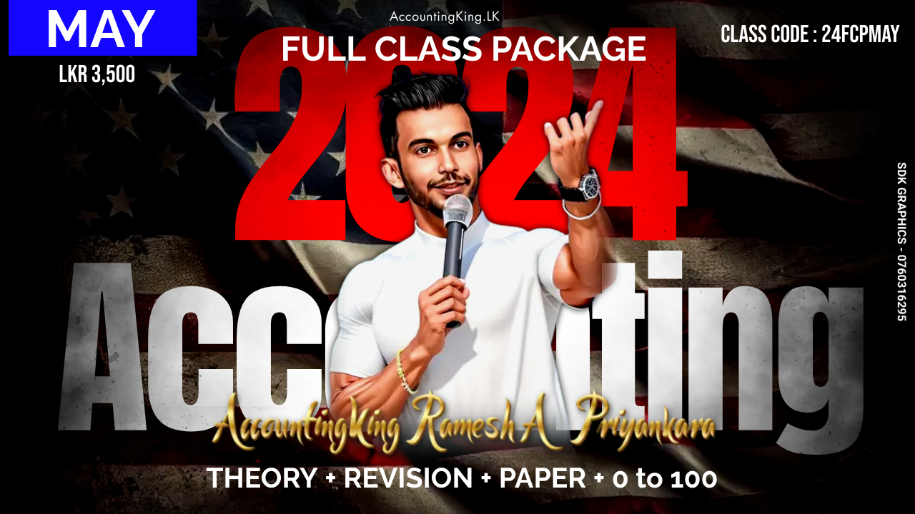 2024 AL Full Class Package (0 to 100 + Theory + Revision + Paper) – May